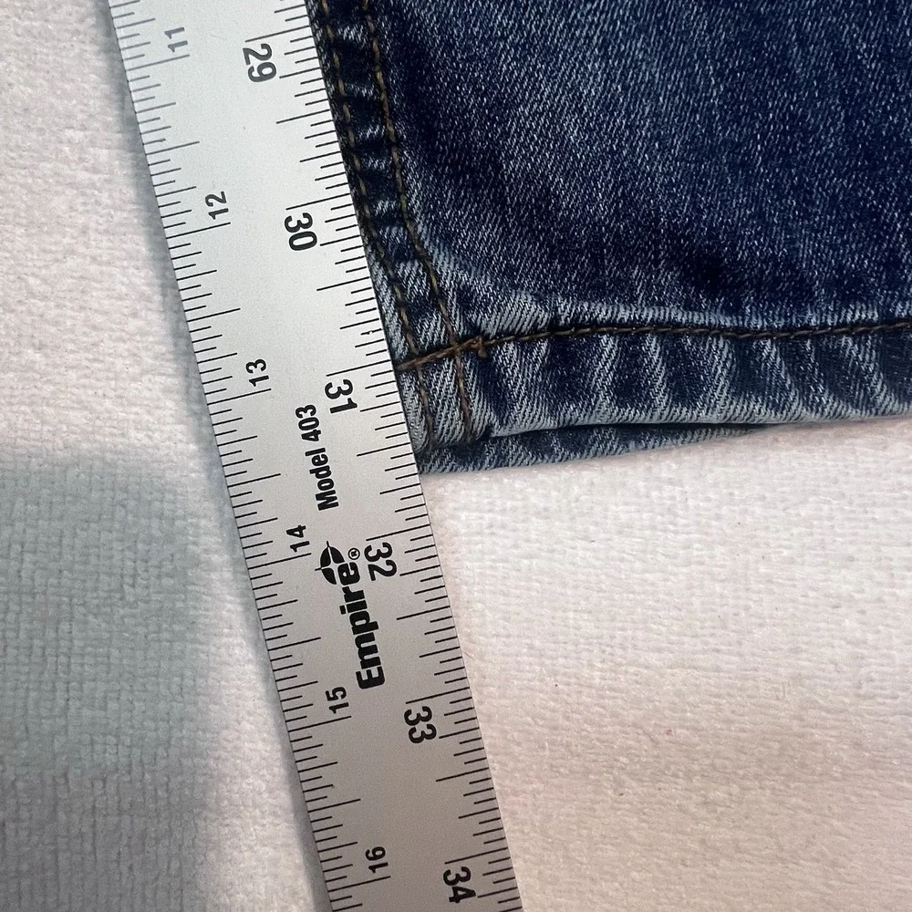 Rocawear Jeans Mens 36x31 Blue Distressed‎ Loose Baggy Y2K Classic Fit Denim